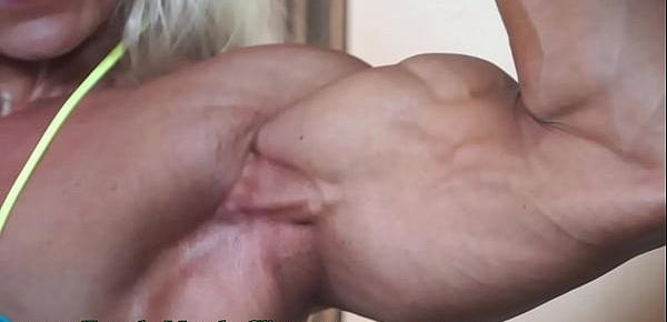  Femalemuscleclips Brigita Brezovac Muscular women